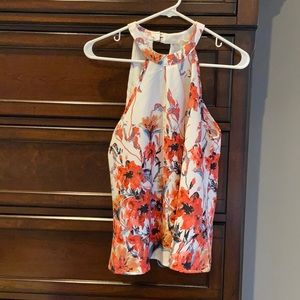 Size - small. Work appropriate tank top.